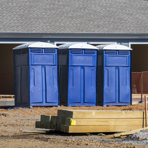 can i customize the exterior of the porta potties with my event logo or branding in Marietta